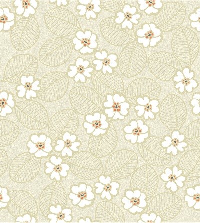 SA-1104 WALL PAPER FLOWER